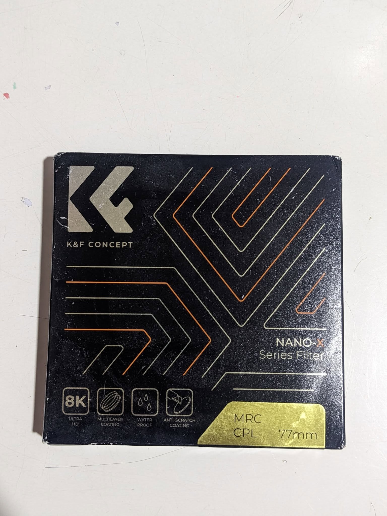 K&F Concept 77mm True Color CPL Filter — Box Open!